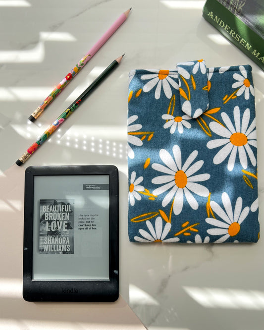 Small Book Sleeve, Padded Book Cover, Kindle Accessories