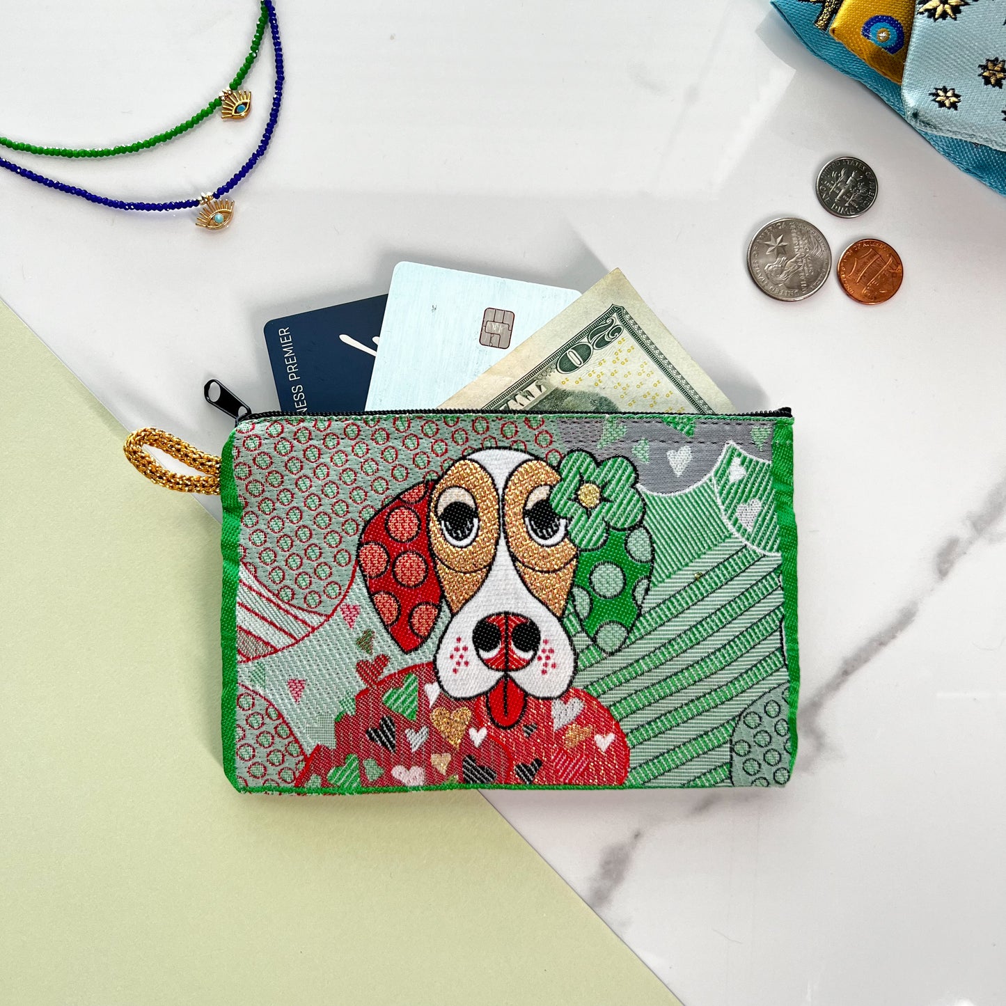 Cute Coin Purse, Gift for Dog Mom, Animal Design Gifts