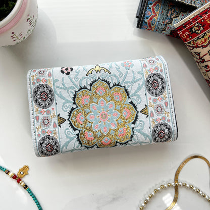 Cute Floral Wallet, Small Boho Wallet, Handmade Wallet for Women