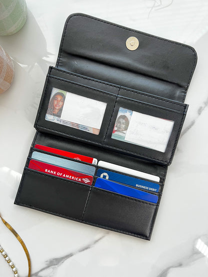 Handmade Trifold Wallet for Women, Cute Wallet