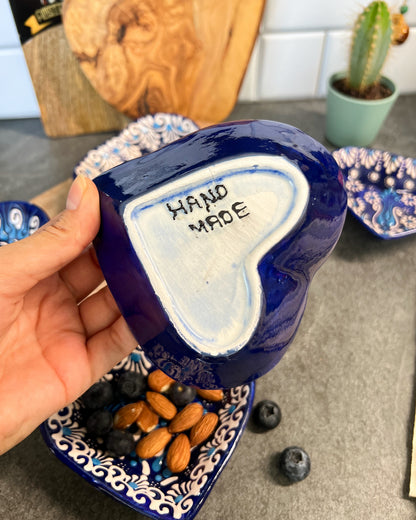 Heart Shaped Trinket Dish, Pinch Bowls, Cute Kitchen Decor