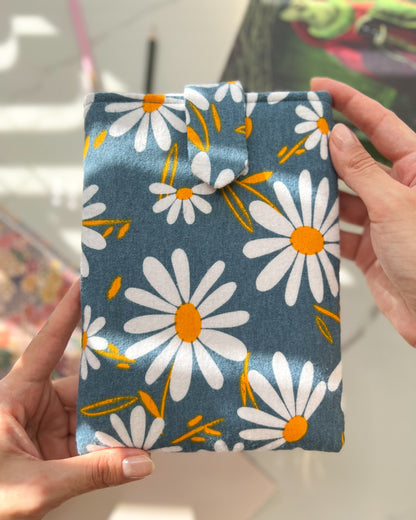 Small Book Sleeve, Padded Book Cover, Kindle Accessories