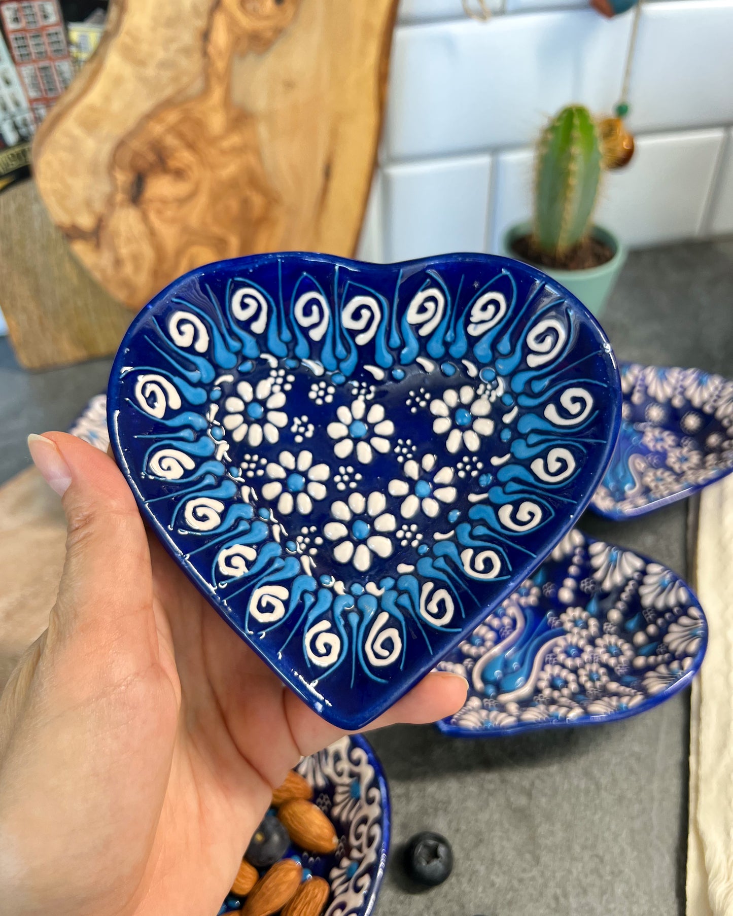 Heart Shaped Trinket Dish, Pinch Bowls, Cute Kitchen Decor