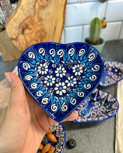 Heart Shaped Trinket Dish, Pinch Bowls, Cute Kitchen Decor