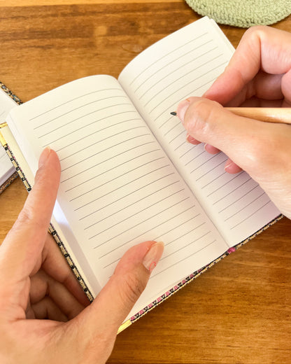 Small Pink Notebook, Cute Journal