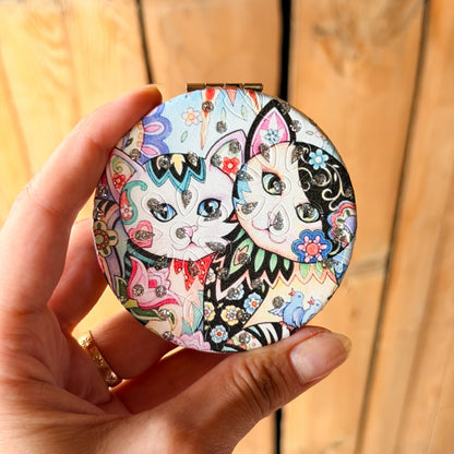 Pocket Mirror, Small Mirror, Cute Mirror, Make up Mirror