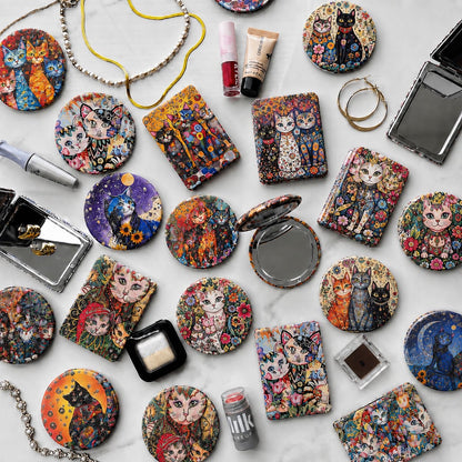 Pocket Mirror, Small Mirror, Cute Mirror, Make up Mirror