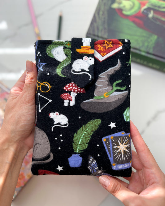 Padded Book Sleeve, Handmade Kindle Cover, Bookish Gifts