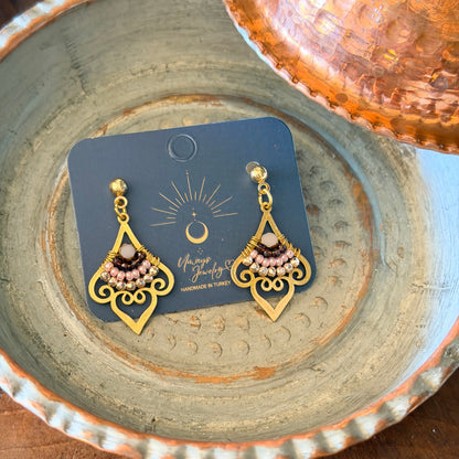 Boho Earrings, Cute Jewelry, Handmade Earrings