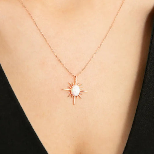 925 Sterling Silver Necklace, Cute Dainty Necklace