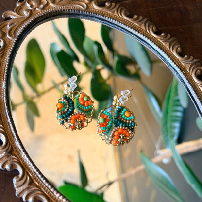 Hoop Earrings, Handmade Jewelry for Women, Boho Jewelry