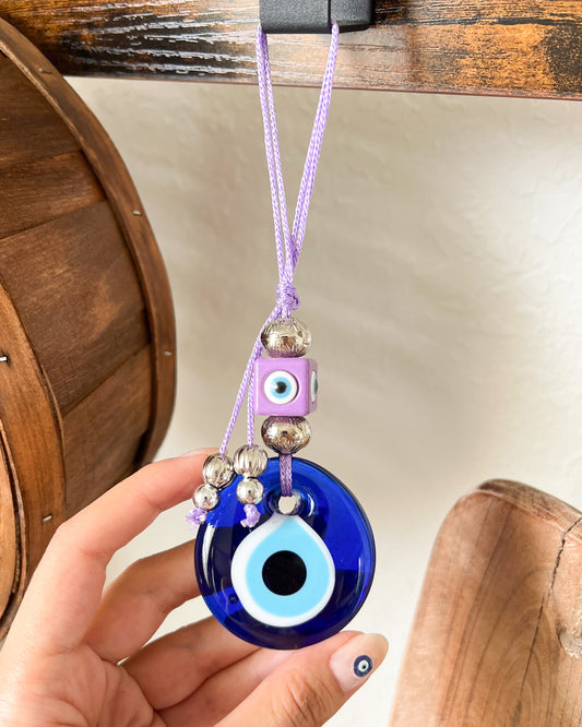 Small Evil Eye, Glass Evil Eye, Wall Decor