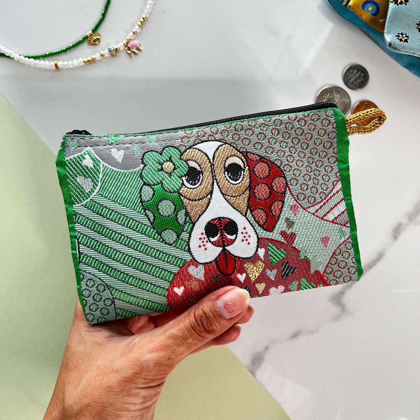 Cute Coin Purse, Gift for Dog Mom, Animal Design Gifts