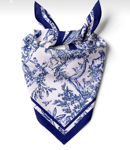Artsy Bandana, Floral Bandana, Soft Bandana