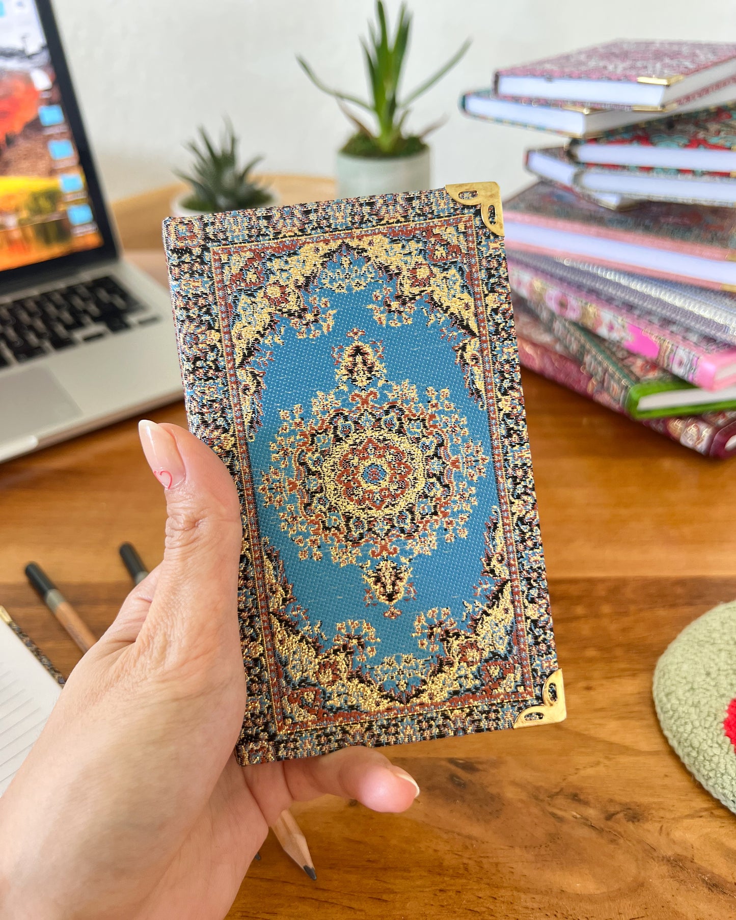 Small Handmade Notebook, Cute Diary