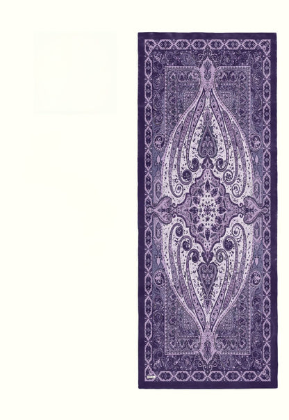 Purple Pashmina, Soft and Silky Wrap