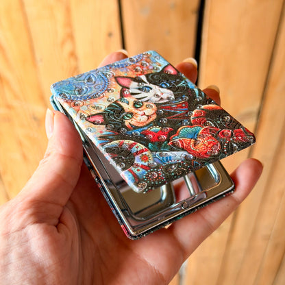 Pocket Mirror, Small Mirror, Cute Mirror, Make up Mirror