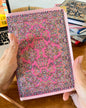 Rug Design Handmade Notebook, Cute Journal