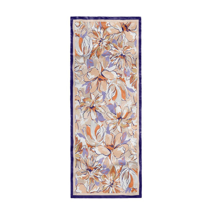 Super Soft Wrap, Silky Pashmina for Women, Floral Scarf