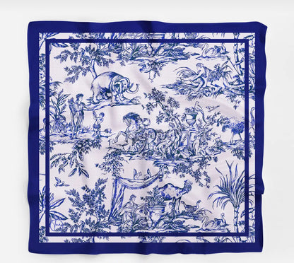 Artsy Bandana, Floral Bandana, Soft Bandana