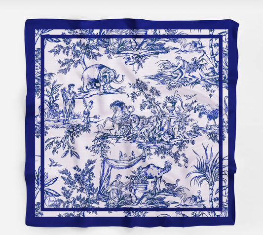 Artsy Bandana, Floral Bandana, Soft Bandana