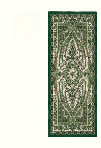 Green Pashmina, Soft Wrap for Women, Silky Wrap