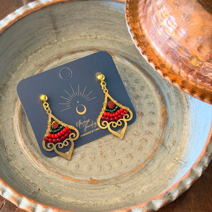 Handmade Earrings for Women, Beaded Earring, Cute Jewelry