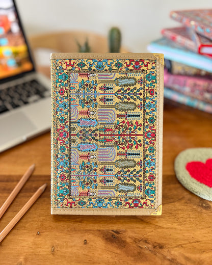 Fabric Covered Notebook, Hardcover Journal, Handmade Gifts