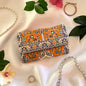 Small Boho Wallet, Turkish Rug Design Wallet for Women