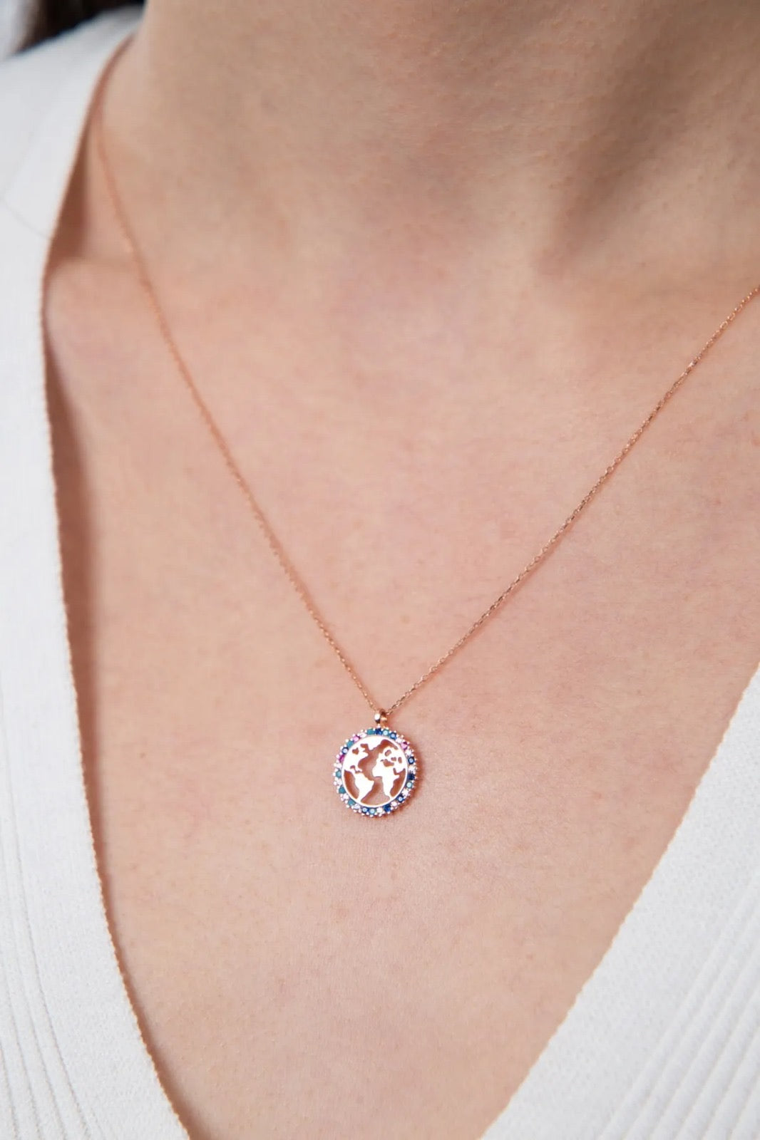 Cute Necklace, 925 Sterling Silver Necklace