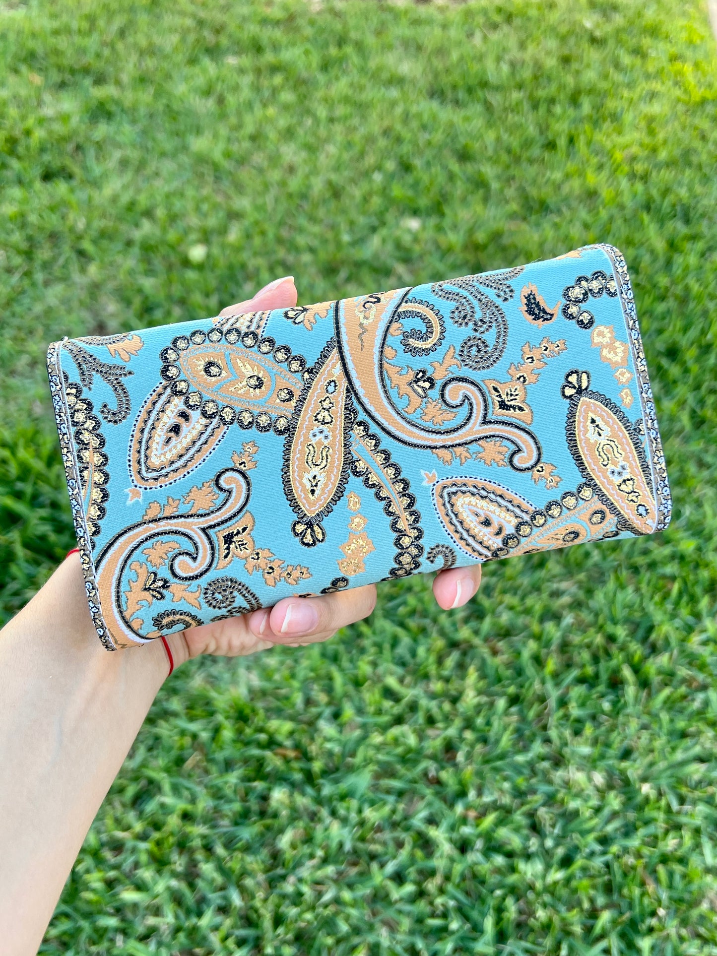 Handmade Wallet for Women, Bohemian Wallet, Rug Design Wallet