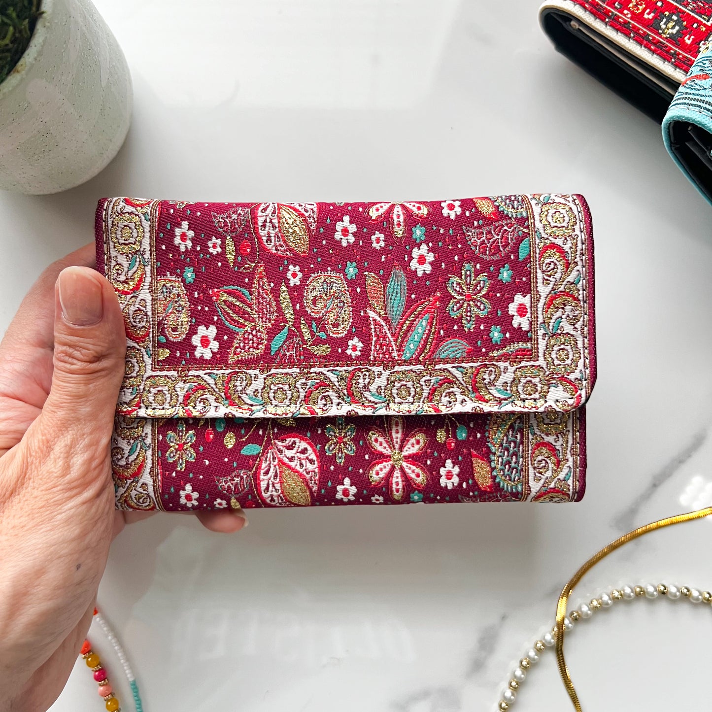 Floral Wallet for Women, Small Wallet for Women, Cute Wallet