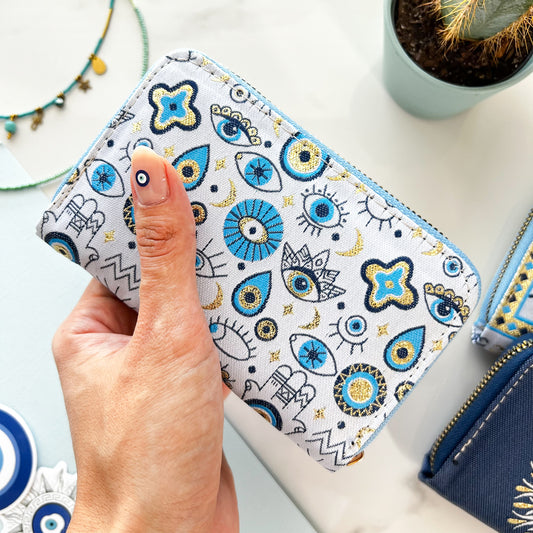 Evil Eye Wallet, Evil Eye Purse, Evil Eye Designs