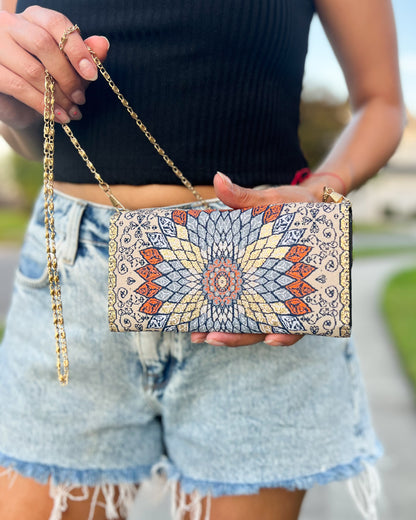 Mandala Design Bag for Women, Handmade Purse for Women