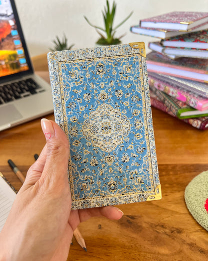 Blue Notebook, Cute Small Gift for Women