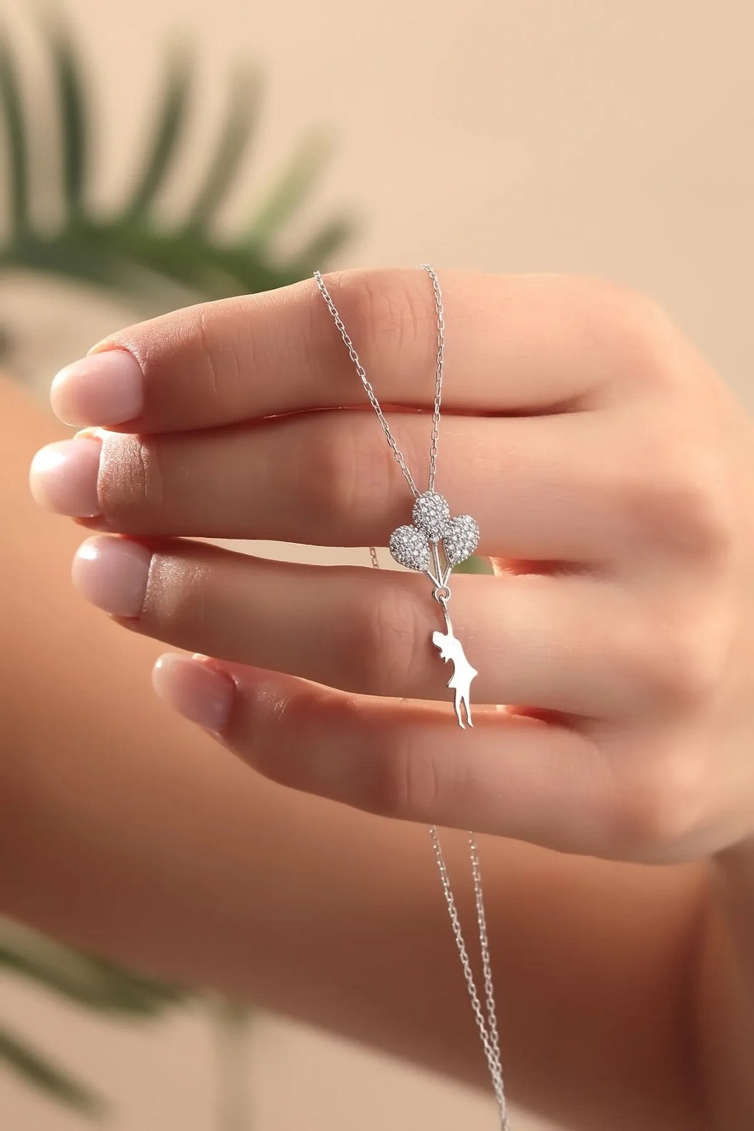 925 Sterling Silver Necklace, Cute Dainty Necklace