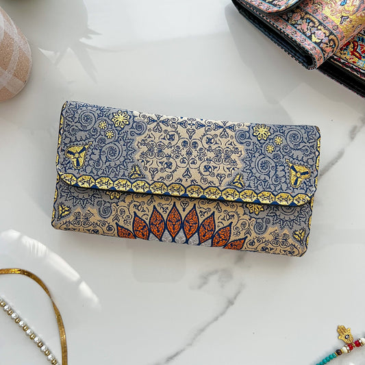 Handmade Wallet for Women, Bohemian Style Trifold Wallet