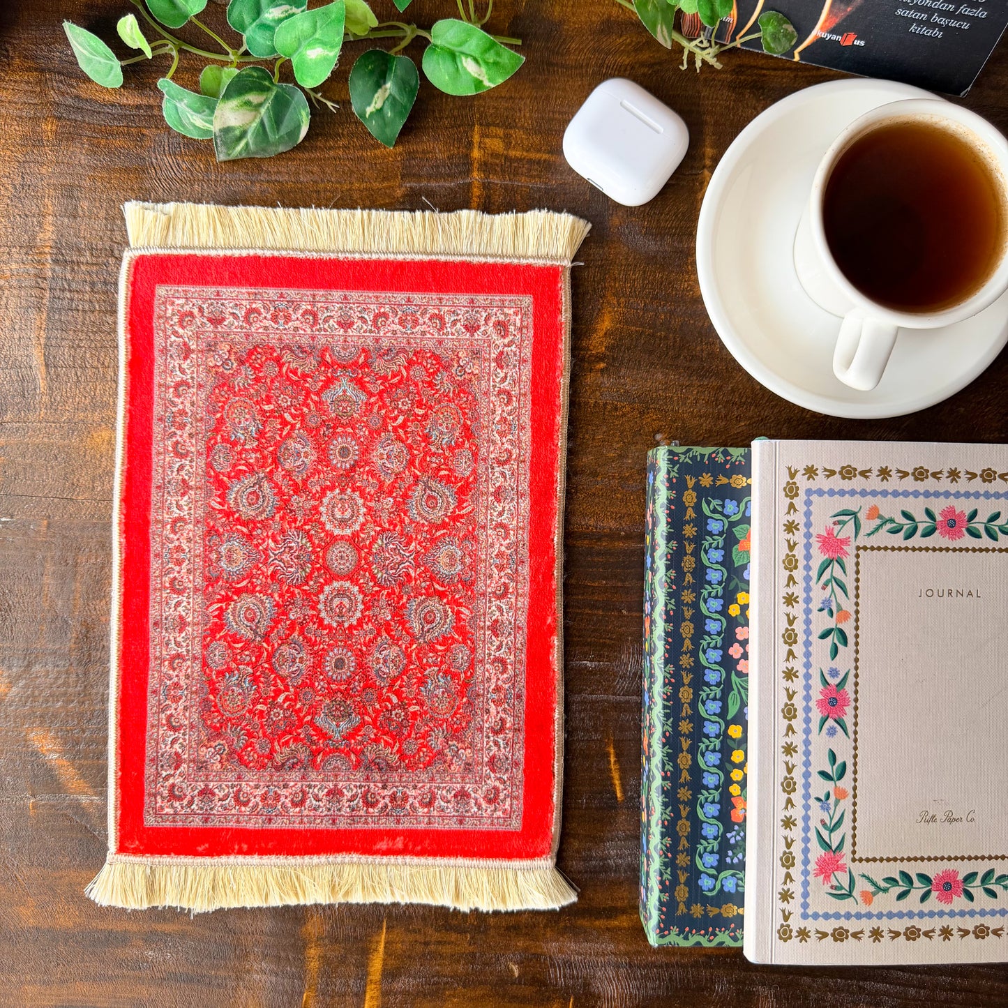 Miniature Turkish Rug, Small Turkish Carpet, Decorative Carpet