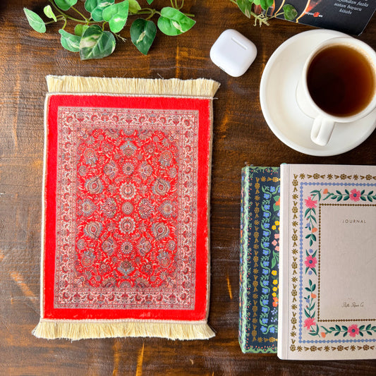 Miniature Turkish Rug, Small Turkish Carpet, Decorative Carpet