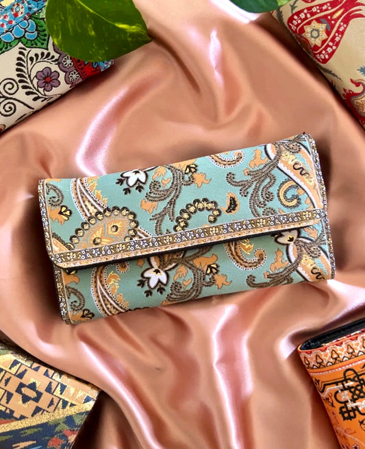 Handmade Wallet for Women, Bohemian Wallet, Rug Design Wallet