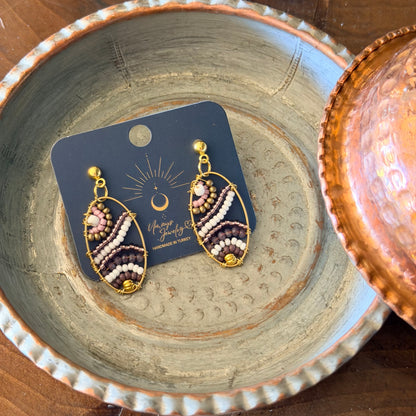 Beaded Earrings, Cute Earrings, Handmade Jewelry for Women
