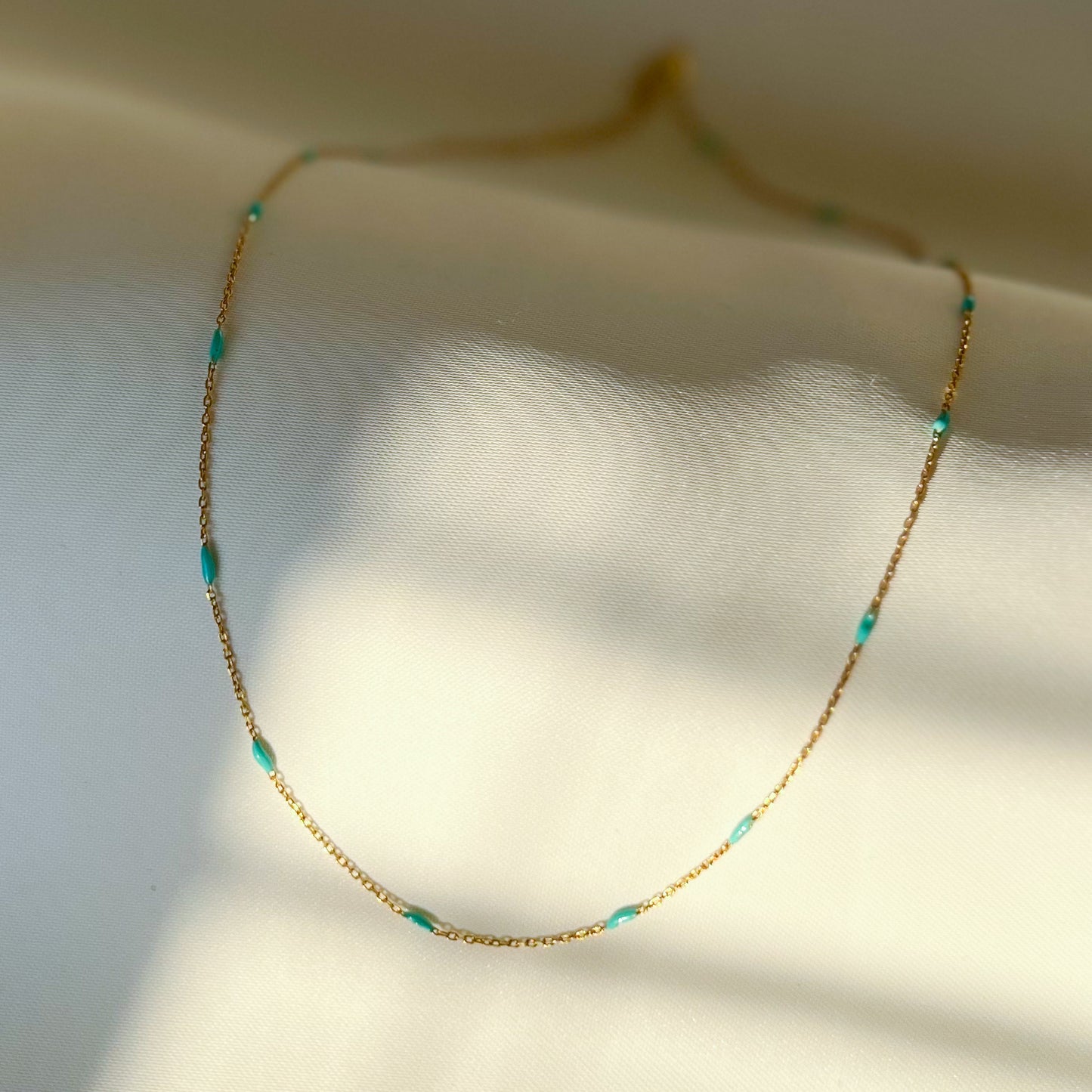 Boho Necklace, Minimalist 925 Silver Necklace