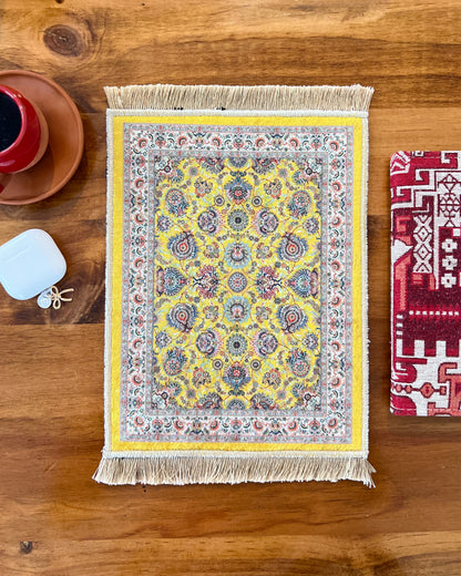 Miniature Rug, Cute Rug, Small Decor, Office Decor