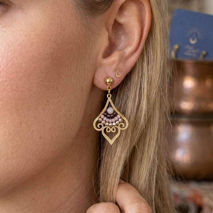 Boho Earrings, Cute Jewelry, Handmade Earrings