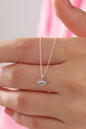 Cute Minimalist Necklace, 925 Sterling Silver Necklace