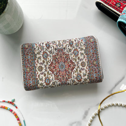 Rug Design Small Wallet for Women, Handmade Women's Accessories