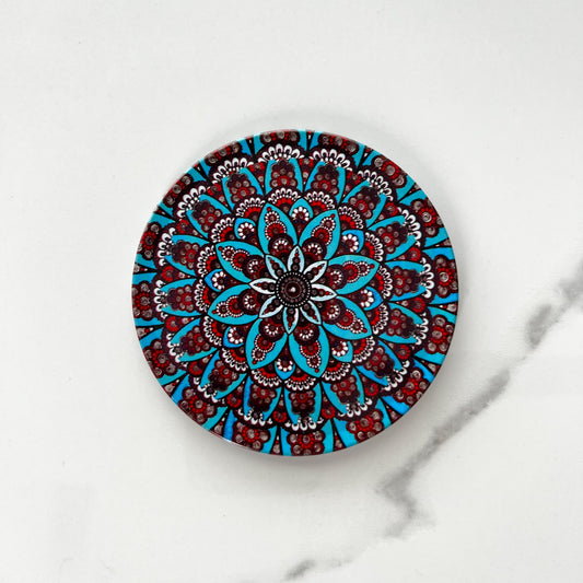 Mandala Coaster, Boho Coaster, Boho Home Decor