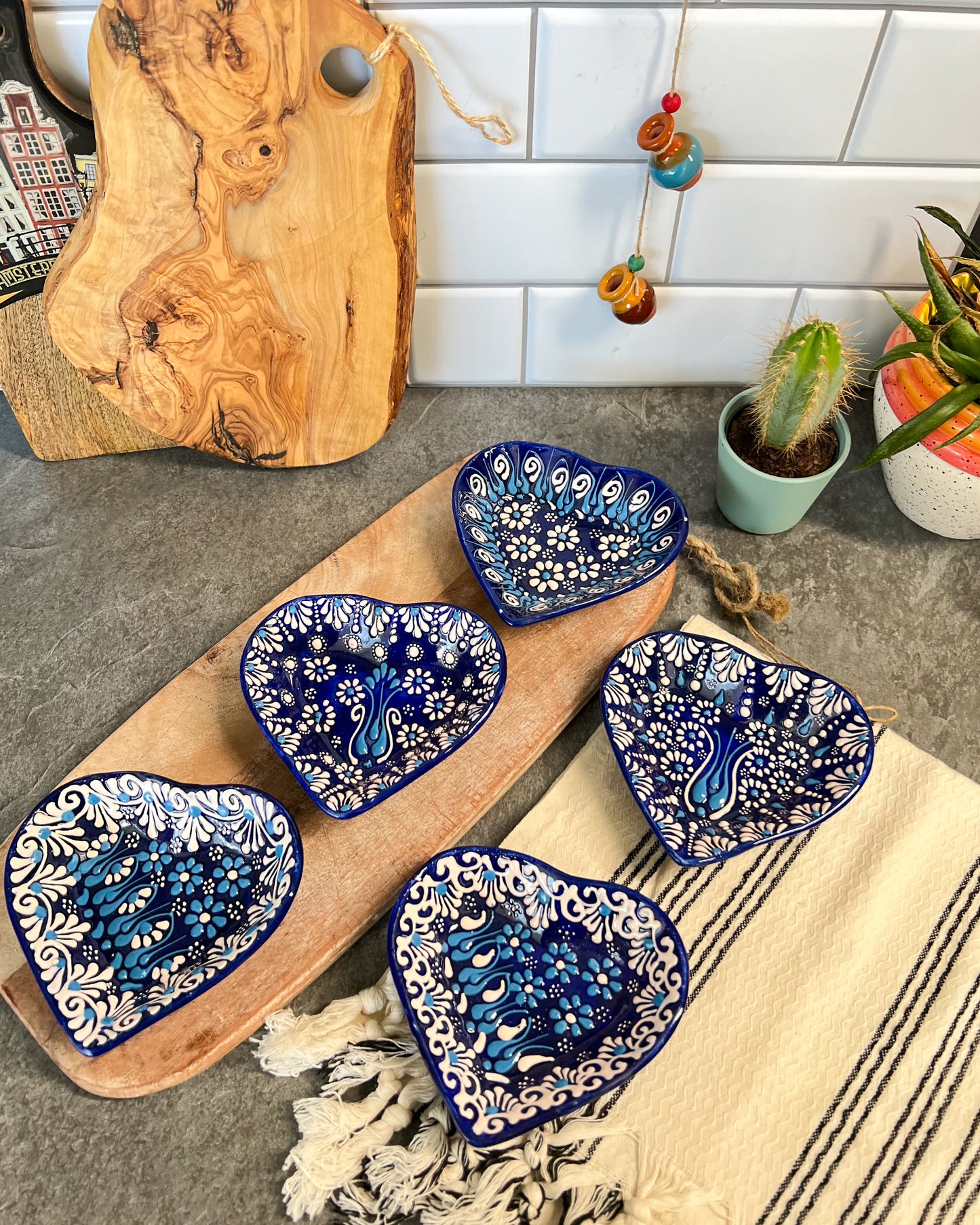 Heart Shaped Trinket Dish, Pinch Bowls, Cute Kitchen Decor