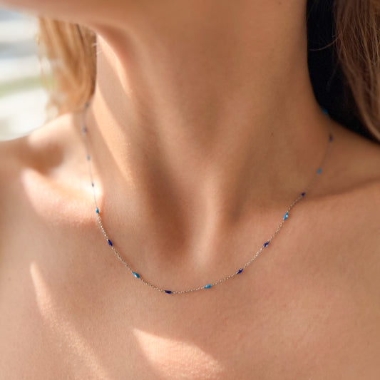 Cute Necklace, 925 Sterling Silver Chain