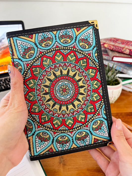 Bohemian Notebook, Cute Journal, Handmade Notebook